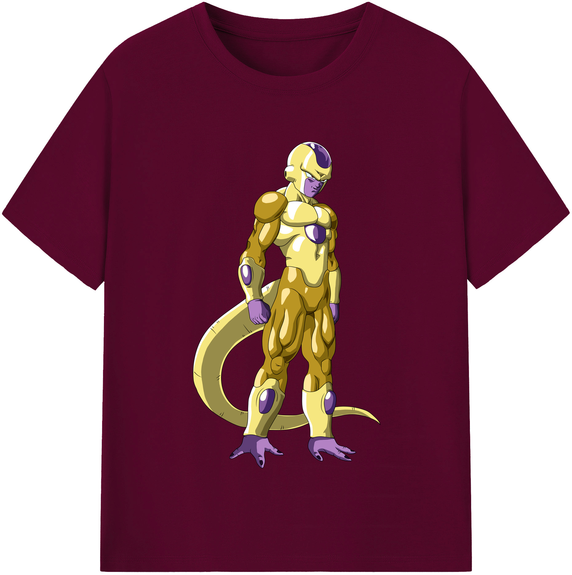 （画像用） ドラゴンボール フリーザ DRAGON BALL Frieza レディースカジュアルプリントTシャツ（綿100％）